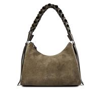 Coccinelle Boheme Schultertasche Leder 31 cm oliv