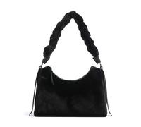 Coccinelle Boheme Schultertasche schwarz, Kunstfell, Damen
