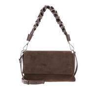COCCINELLE Boheme Shoulder Bag Suede Leather / Grained Lea. Warm Ta / Warm Ta