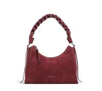 Coccinelle Boheme Suede Schultertasche dunkelrot, Rauleder, Damen