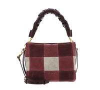 COCCINELLE Boheme Vichy Patch Handbag Mu. Wi. Ros / Berry