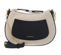 Coccinelle C-Easy Canvas - Umhängetasche 22 cm (natural/noir)