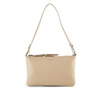 Coccinelle C-Easy Clutch Tasche Leder 25 cm beige