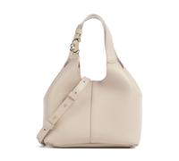 Coccinelle C-Easy Handtasche beige, genarbtes Leder, Damen