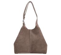 Coccinelle C-Easy Schultertasche Leder 34 cm grau