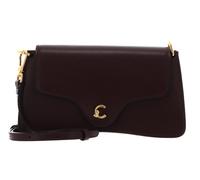 COCCINELLE C-Me Calf Hi-Tech Crossbody Bag Berry