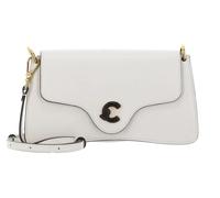 COCCINELLE C-Me Calf & Marb Crossbody Bag Pearl