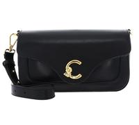COCCINELLE C-Me Calf Shoulder Bag Noir