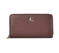 COCCINELLE Geldbörse METALLIC SOFT dunkelrot