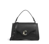 COCCINELLE C-Me Grained Leather Handbag Noir
