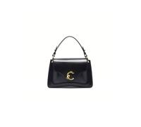 Coccinelle Handtasche C-Me Calf Handbag S Kalbsleder glatt Noir