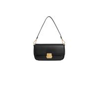 Coccinelle Schultertasche C‑Me Lock Leder 24 cm Schwarz