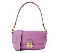 Coccinelle C-Me Lock Schultertasche Leder 24 cm rosa