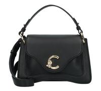 Coccinelle Leder Umhängetasche Handtasche C-Me Grained Leather Handbag Noir schwarz