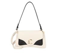 Coccinelle Me Schultertasche Leder 27 cm blanco-noir (TAS025171)