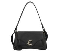 Coccinelle C-Me Schultertasche Leder 28 cm schwarz