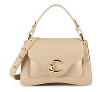 Coccinelle Schultertasche C-Me Leder 23,5 cm Beige Damen