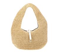COCCINELLE C-Me Summer Crochet Handbag Natural / Pearl