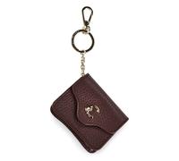 Coccinelle C-Me Taschenanhänger Leder 8,5 cm braun