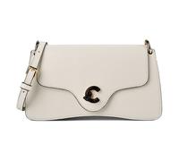 Coccinelle Umhängetasche C-Me Leder 22 cm weiss Damen