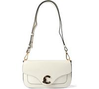 Coccinelle C-Me Umhängetasche Leder 26 cm weiss