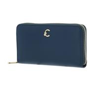 COCCINELLE C-Me Wallet Grained Leather Deep Blue