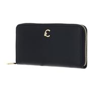 Coccinelle Leder Geldbörse C-Me Wallet Grained Leather Noir schwarz