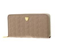 COCCINELLE Clivia Matelasse Zip Around Wallet Toasted