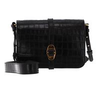 COCCINELLE Coccinelle Cosima Croco Crossbody Bag Noir / Noir
