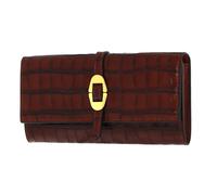 COCCINELLE Coccinelle Cosima Croco Wallet Vintage / Brule