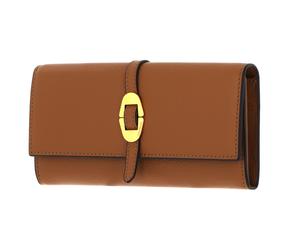 COCCINELLE Coccinelle Cosima Wallet Grained Leather Nocciola