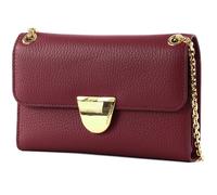 COCCINELLE Coccinelle Ever Mini Bag Wallet Grained Leather Garnet Red