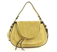 COCCINELLE Coccinelle Sole Suede Handbag Citronella