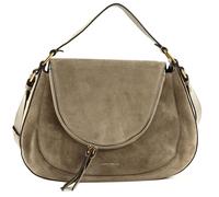 COCCINELLE Coccinelle Sole Suede Handbag Warm Taupe