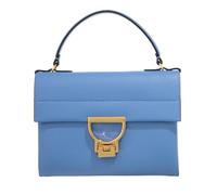 COCCINELLE Arlettis Signature Handbag Grained Leather Azul