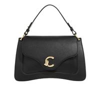 Coccinelle C-Me Grained Leather Handbag Noir