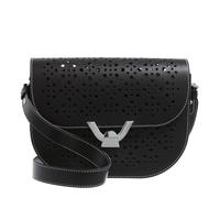 Coccinelle Dew Crossbody Grained Leather Noir