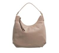 Coccinelle Rebekka Beuteltasche taupe, genarbtes Rindsleder, Damen