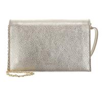 Coccinelle Leder Clutch Umhängetasche Dandy Mini Bag Pale Gold goldfarben