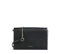 Coccinelle Dandy Umhängetasche schwarz, genarbtes Leder, Damen