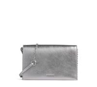 Coccinelle Dandy Umhängetasche silber, genarbtes Leder, Damen
