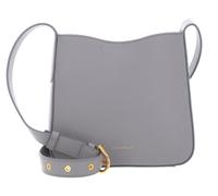 COCCINELLE Dazz Mini Bag Grained Leather Light Grey