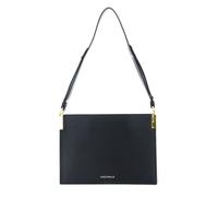 COCCINELLE Delices Canvas Flat Shoulder Bag Natural / Noir