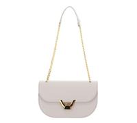 COCCINELLE Dew Handbag Grained Leather Lambskin White