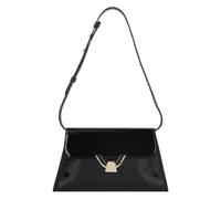 Coccinelle Dew Umhängetasche Leder 26 cm schwarz