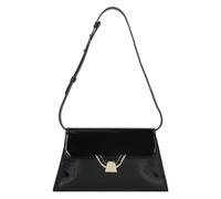 Coccinelle Dew Umhängetasche Leder 26 cm schwarz