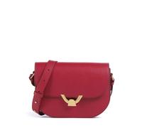 Coccinelle Dew Crossbody Grained Leather Sangria