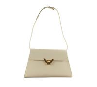 COCCINELLE Dorian Handbag Grained Leather Blanco