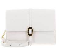 COCCINELLE Dorian Mini Bag Grained Leather Blanco