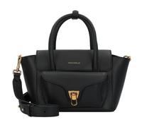 Coccinelle Beat Double Handtasche schwarz, Leder, Damen